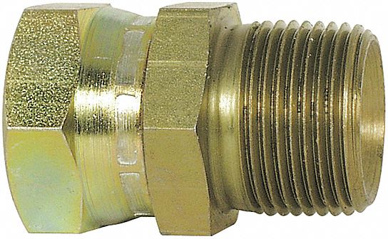 Hose Adapter, MNPT to FNPSM, Straight, Pk 5