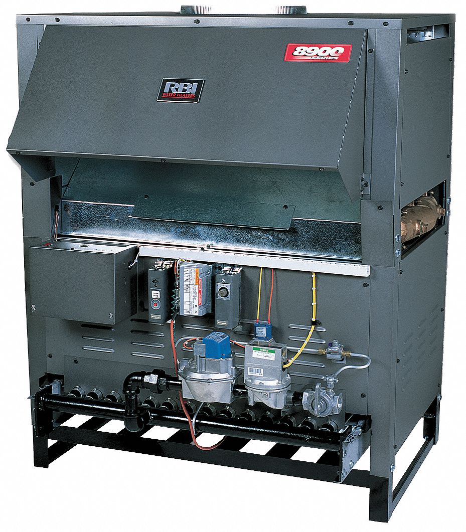 Commercial Water Boiler, NG, 51 In. H