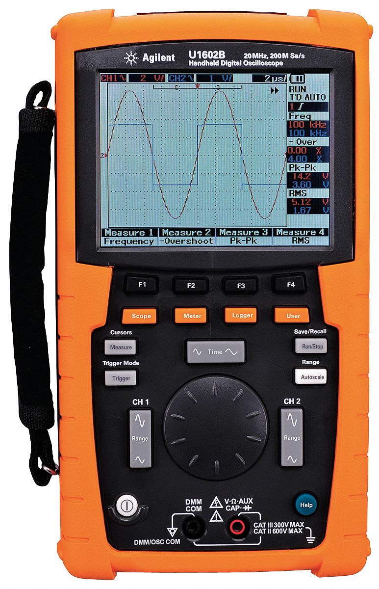 Handheld Oscilloscope, 20MHz, USB Host