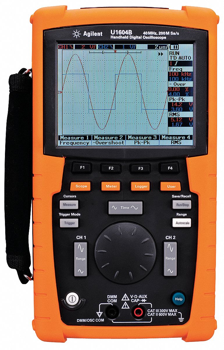 Handheld Oscilloscope, 40MHz, USB Host