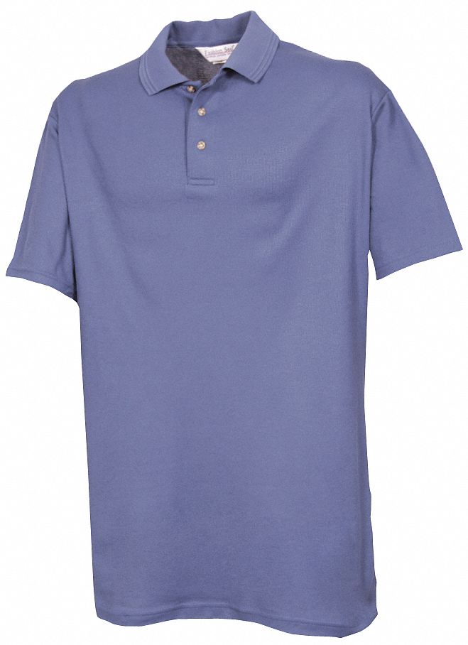 Unisex Knit Shirt, 2XL, Blue French