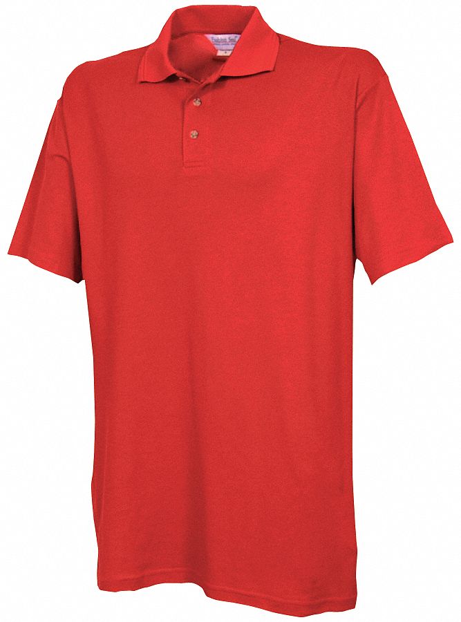 Unisex Knit Shirt, M, Metro Red