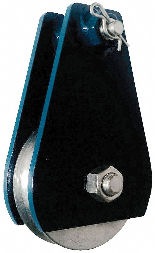 Snatch Block, Synthtc Rope, 6000 lb Cap.
