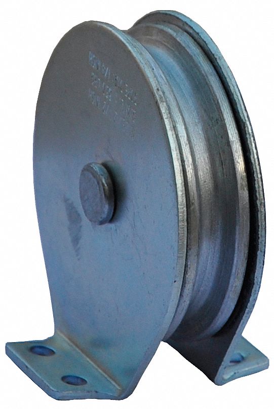 Pulley Block, Wire Rope, 1550 lb Load Cap.