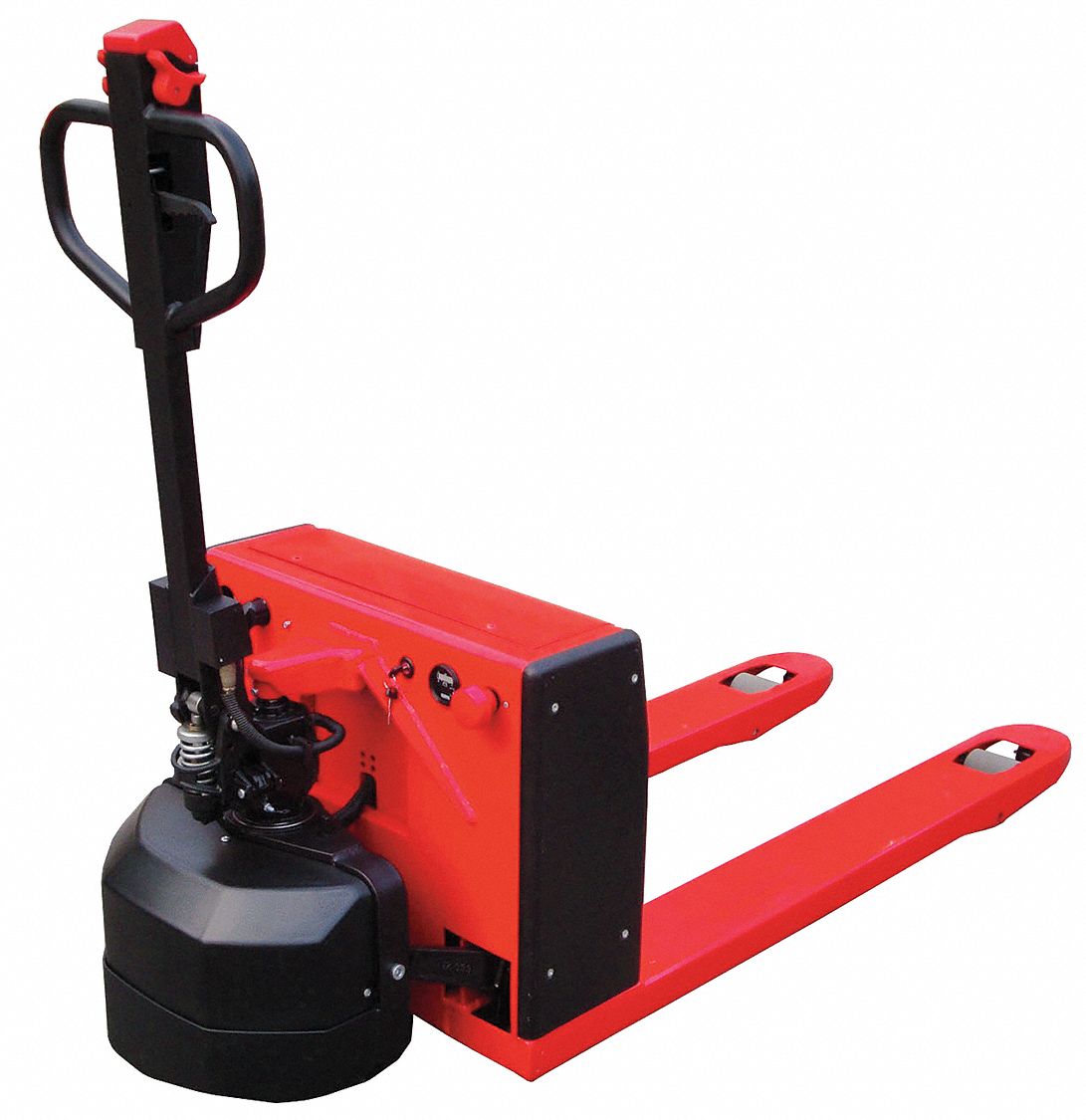 Semielectric Pallet Jack, Red