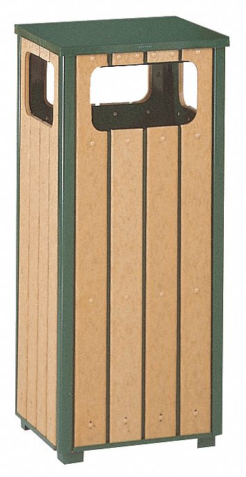 Decorative Receptacle, Flat Top, 12 G