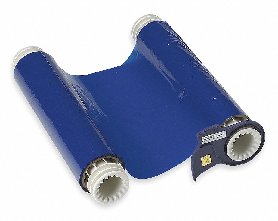 Ribbon Cartridge, Blue, 200 ft. L