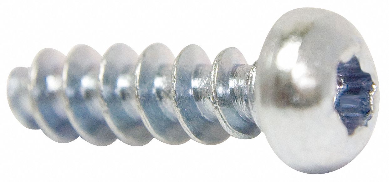 Screw, Thd Roll, Pan, M4 x 1.79 x12mm, Pk 10
