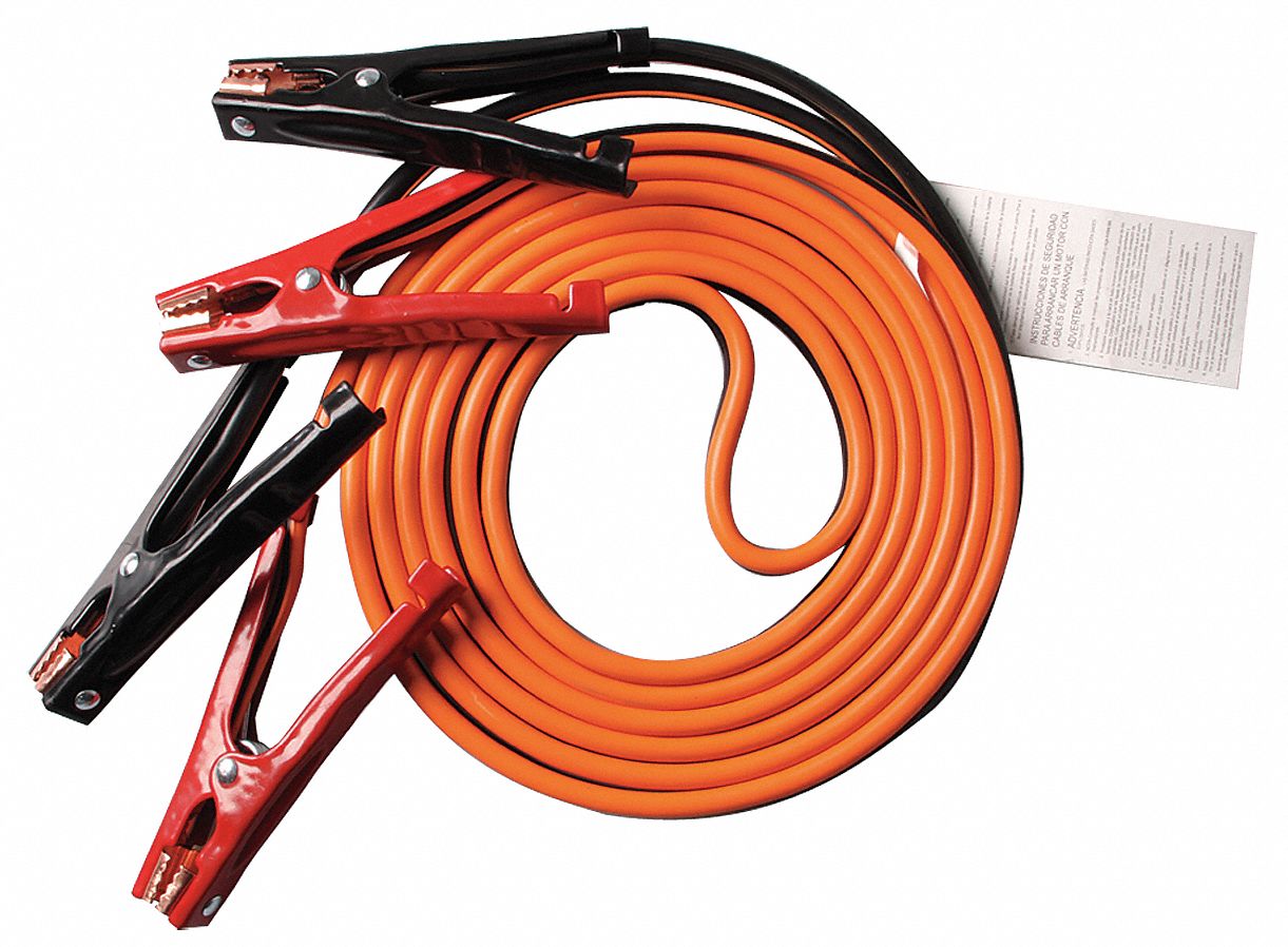 Booster Cable, SD, 4 AWG, 16 Ft, 400 Amp