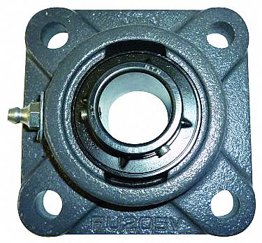 Mounted Bearing, 4-Bolt Flange, 1-1/4 In