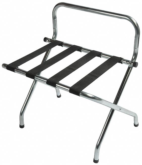 Luggage Rack, 26 1/2 H x 16 D x In., Pk 6