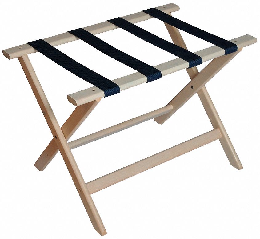Luggage Rack, 18 1/2 H x 17 D In., Pk 5