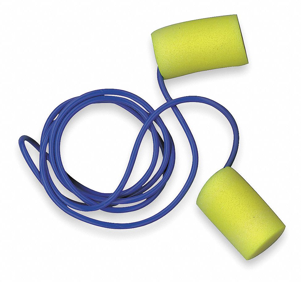 Ear Plugs, 29dB, Corded, Reg, PK200