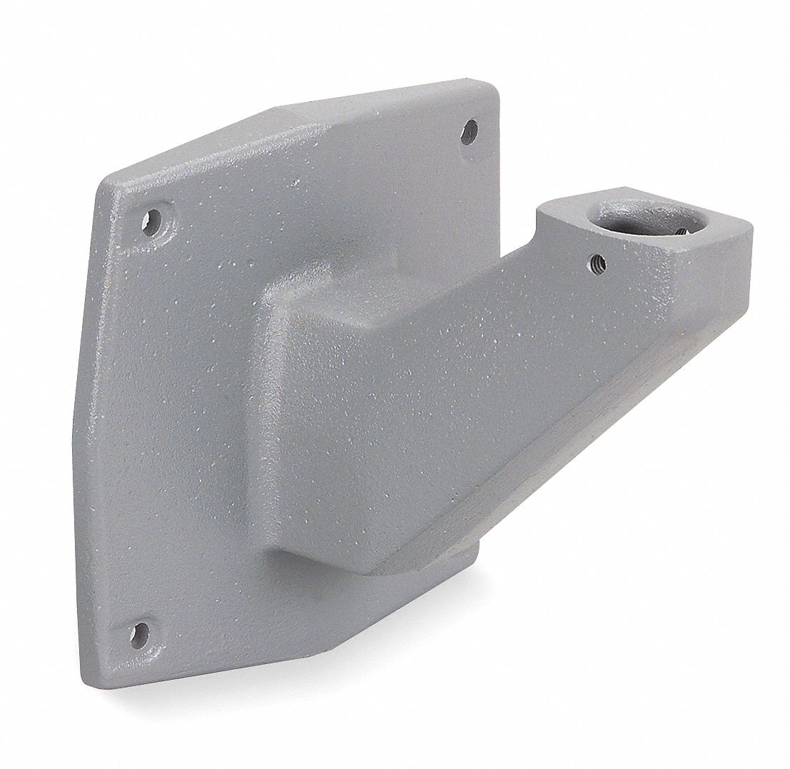 Warning Light Wall Mount Bracket, Gray