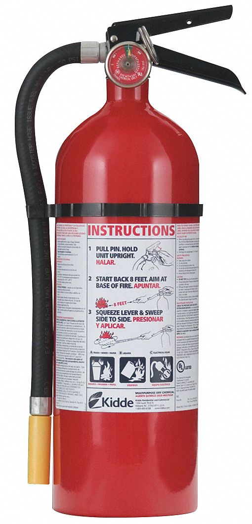 Fire Extinguisher, Dry, ABC, 3A:40B:C