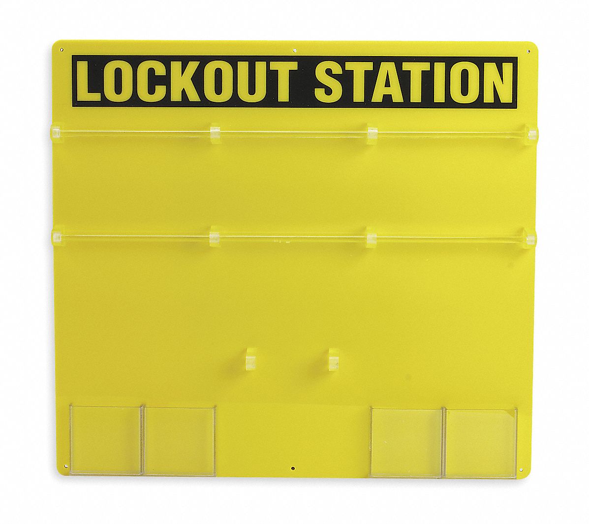 Lockout Station, Unfilled, 21-1/2 In H