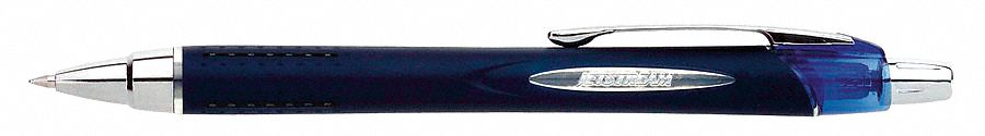 Rollerball Pen, Retract, Bold, Blue, PK 12