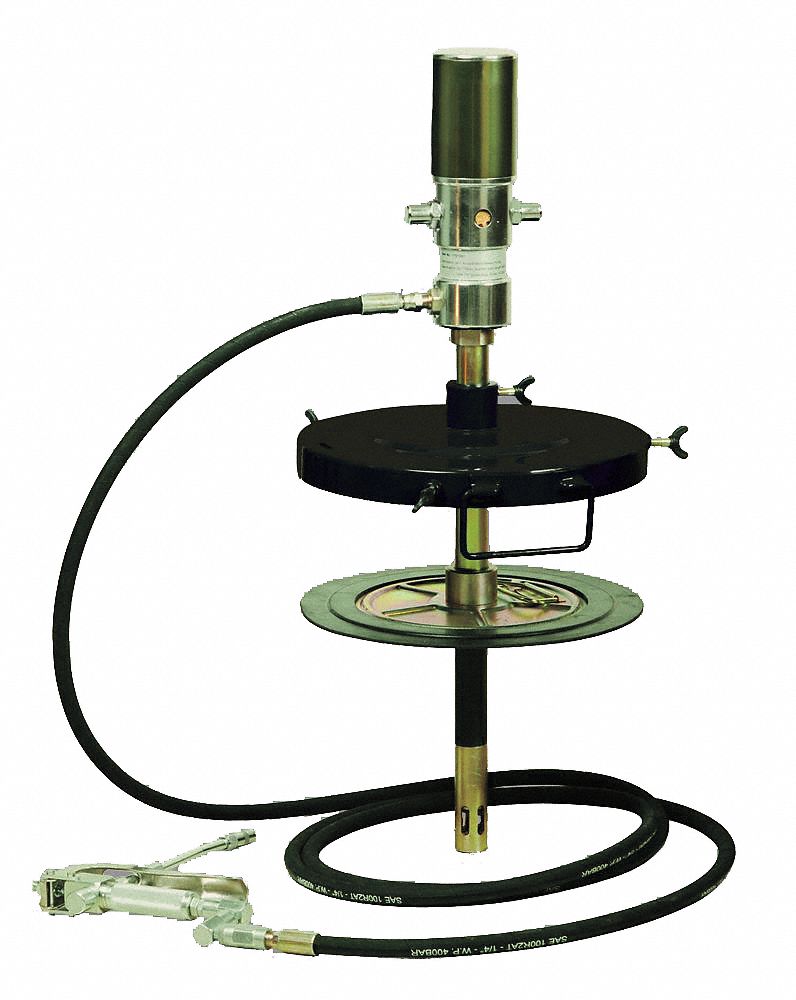 Grease Pump, Air Op, Use With 120 Lb Keg