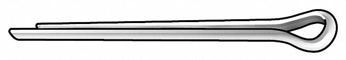 Cotter Pin, 18-8, 3/16x2 In L, Pk 50