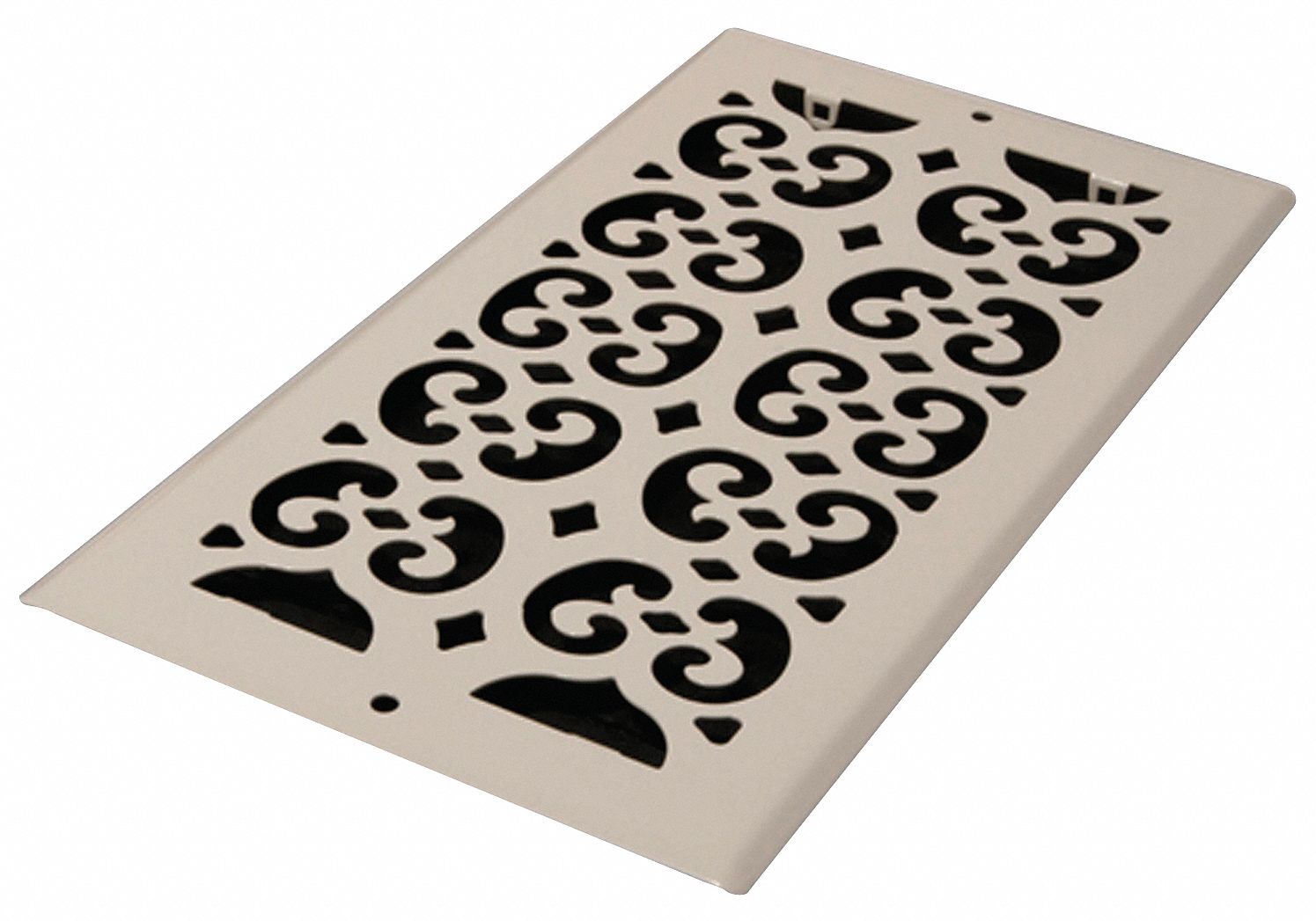 6x12 Scroll Steel White Return Air