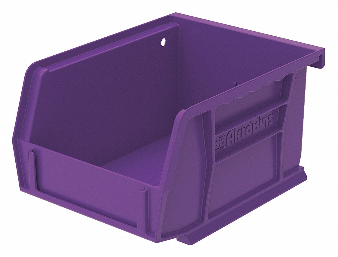Stack & Hang Bin, 5-3/8 x 4-1/8 x 3, Prpl