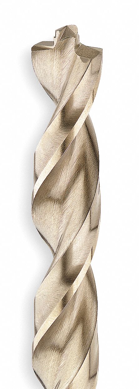 Pilot Point Drill Bit, HSS, 1/2 In