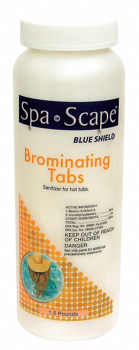 Spa Bromine Tablets, 1.5 lb., PK12