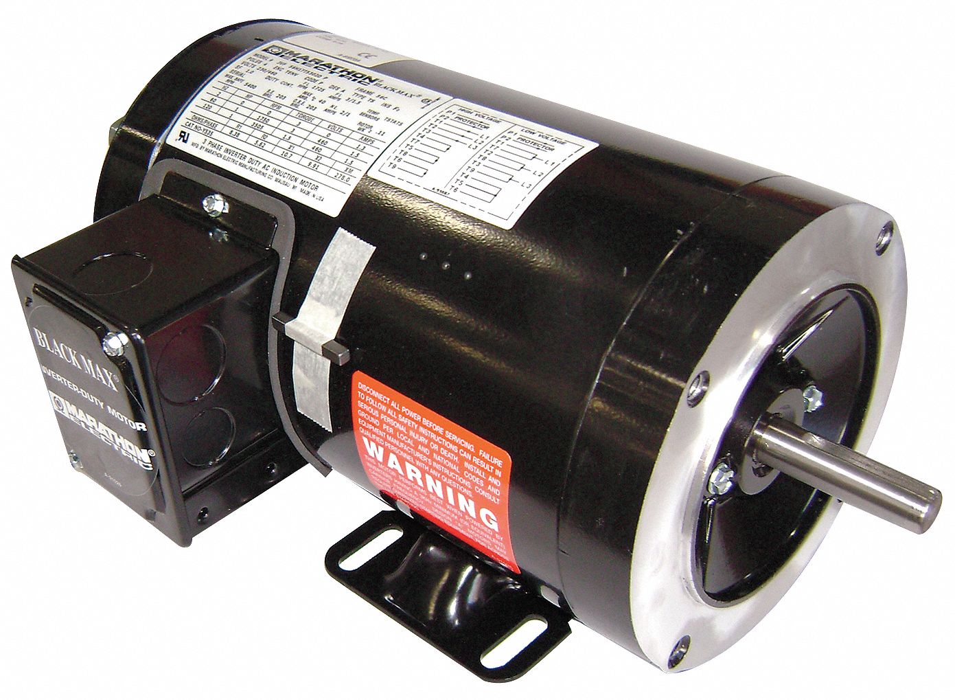 Vector Motor, 30.0 lb-ft, 10 HP, 230/460 V