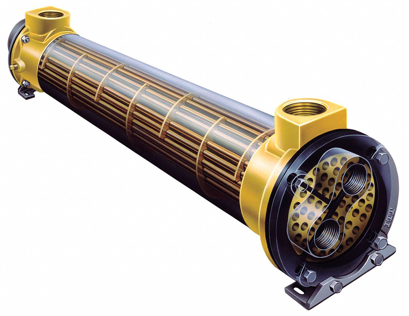 Heat Exchanger, Shell And Tube, 240K BTU