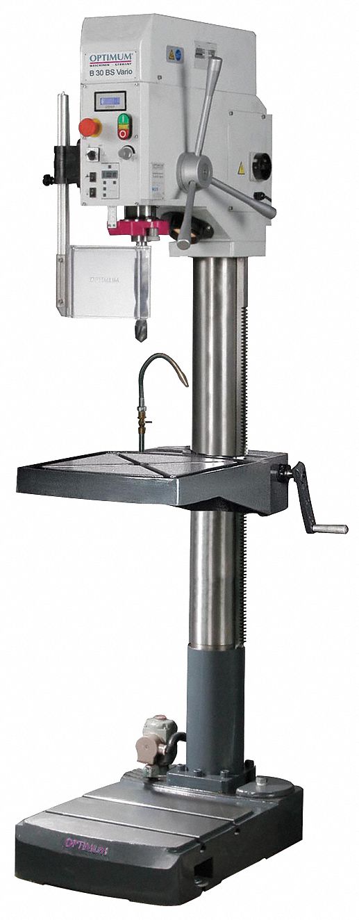 Floor Drill Press, 22 In, 2 HP, 230V, Gear