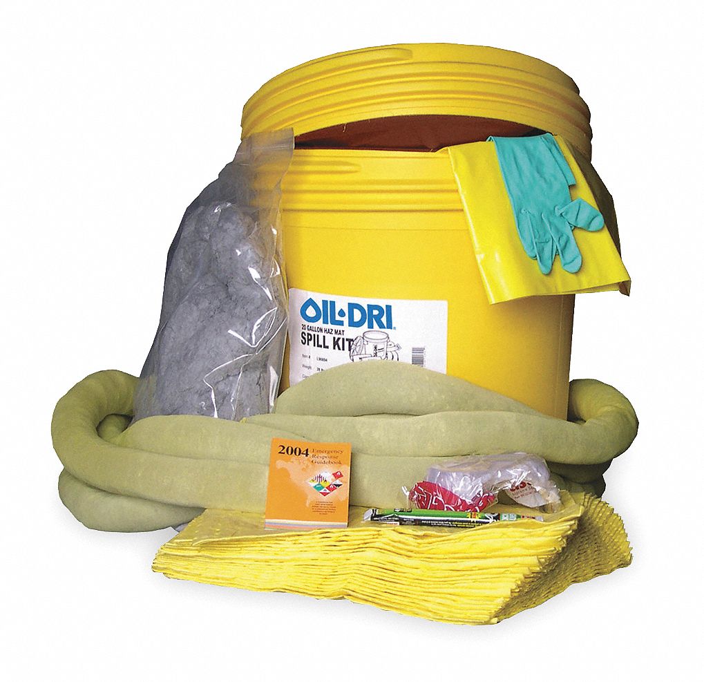 Spill Kit, 17 gal., HazMat
