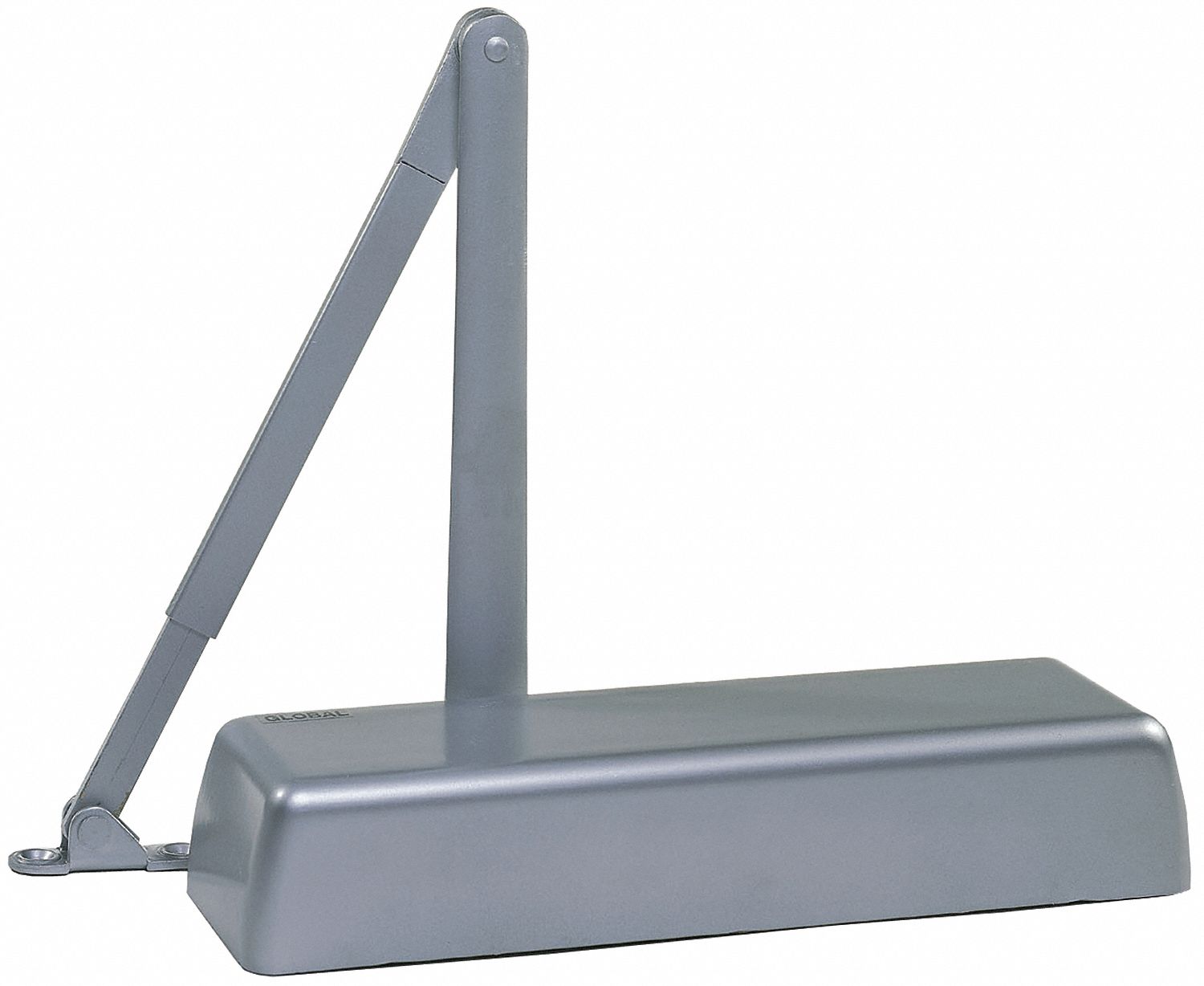 Door Closer, Aluminum, Full Cover