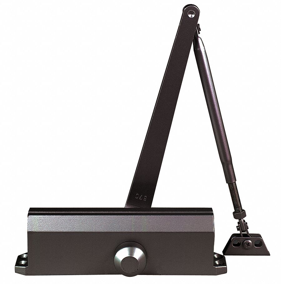 Hydraulic Door Closer, Bronze, Med Duty