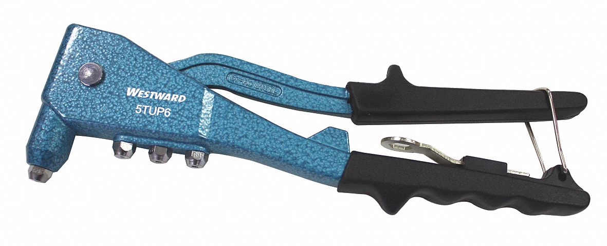 Hand Riveter, 3/32, 1/8, 5/32, 3/16 In
