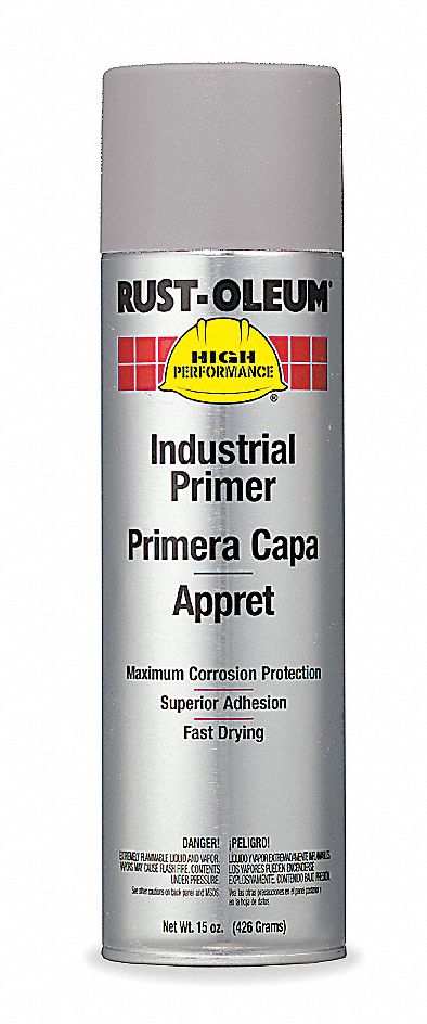 Rust Preventative Spray Primer, Gray, 15oz
