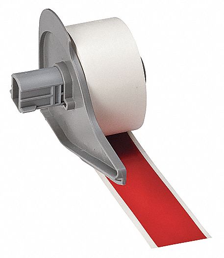 Tape, Red, 1 In. W, 50 ft. L