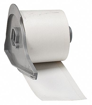 Tape, White, 50 ft. L, 2 In. W