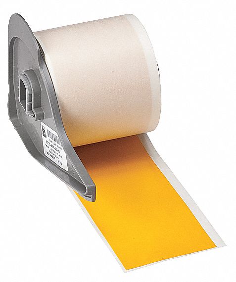 Tape, Yellow, 50 ft. L, 2 In. W