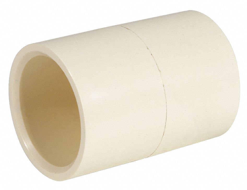 Coupling, 1-1/4 In, Slip, CPVC