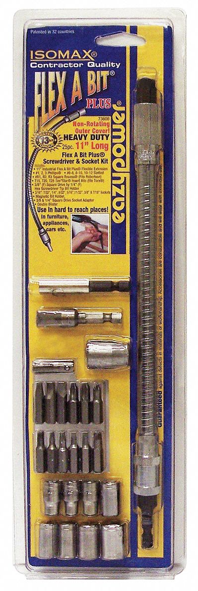 Flex A Bit Plus Socket Kit, 25pcs