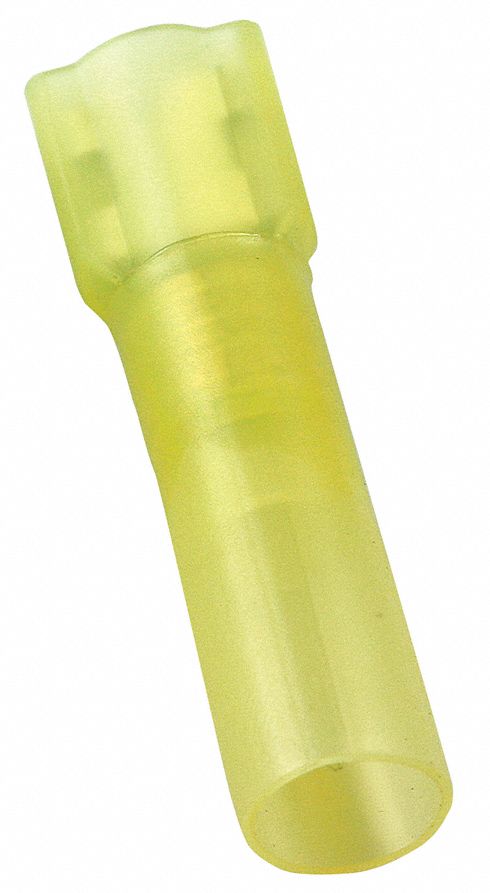 Female Disconnect, Yellow, 12to10 AWG, PK25