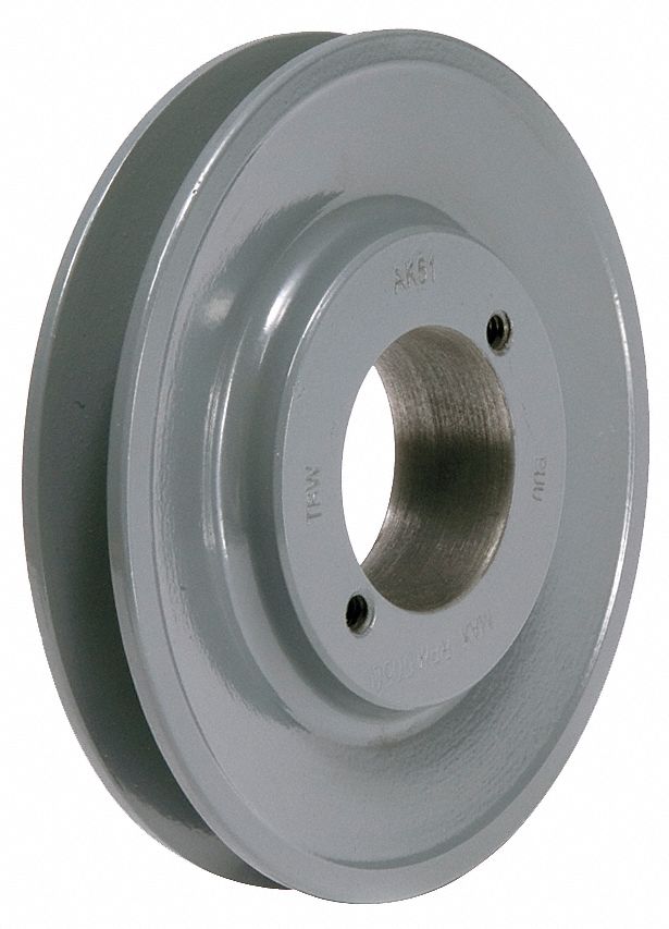 V-Belt Pulley, QD, 5.75 In OD, 1 Groove
