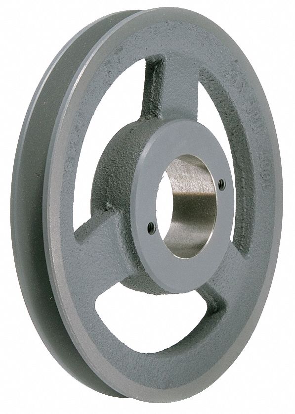 V-Belt Pulley, QD, 6.75 In OD, 1 Groove