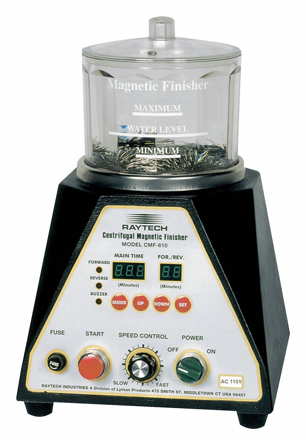Centrifugal Magnetic Finisher, 2A, 4InDia.
