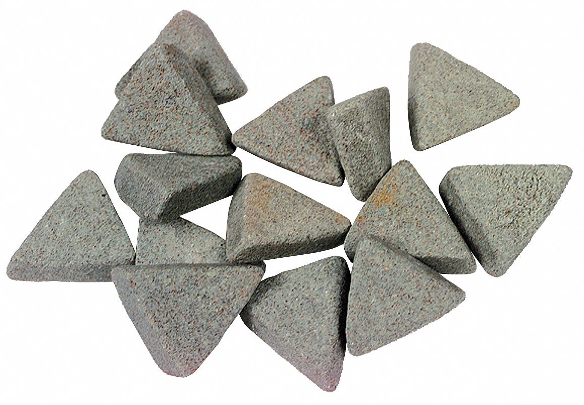 Ceramic Media, Triangle, 5/16