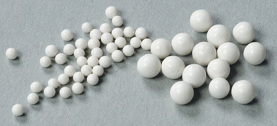 Porcelain Media, Ball, 1mm
