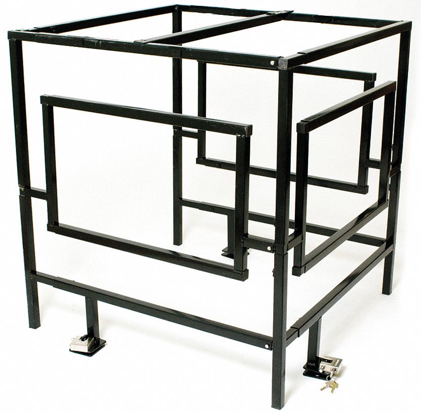 A/C Security Cage, 3 Way Adj