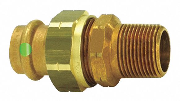 Union, 1/2 x 1/2 In, P x MNPT
