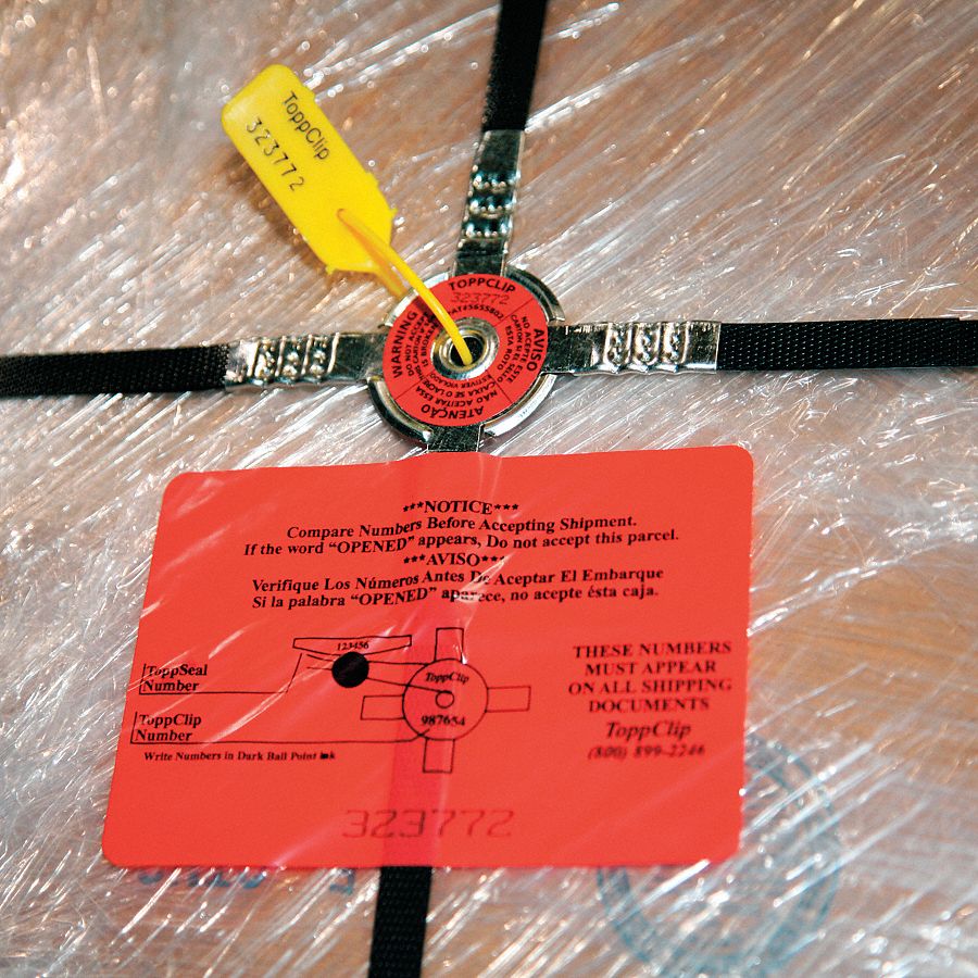 Pallet Security Clip, Refill, PK 200