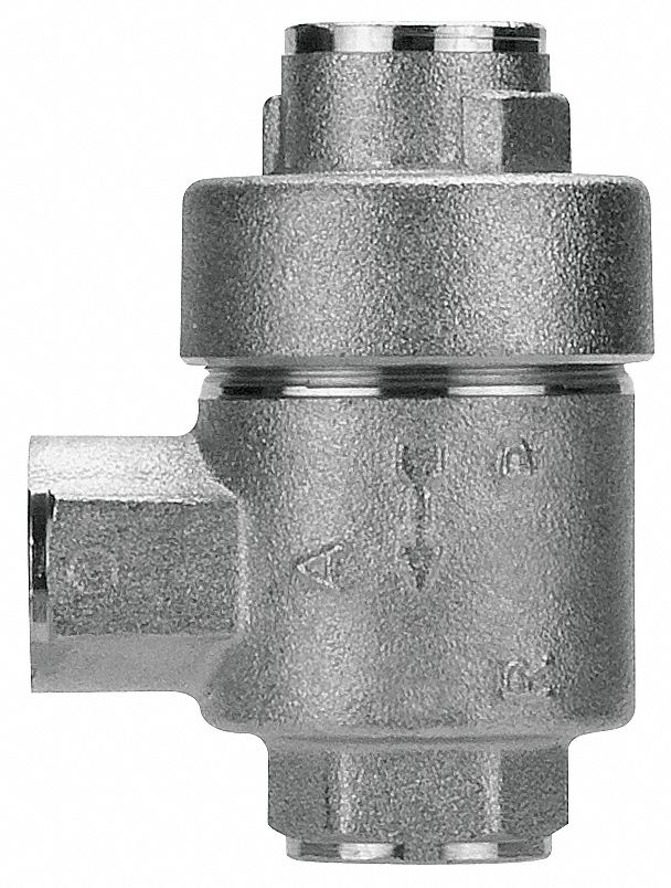 Exhaust Valve, FNPT, Pipe Size 3/8